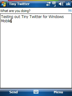 Tiny Twitter Tweet