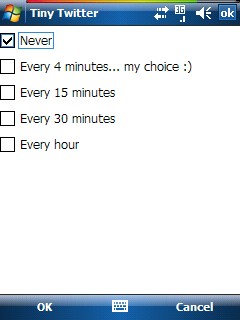 Tiny Twitter Sync