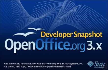 OpenOffice.org V3 Beta